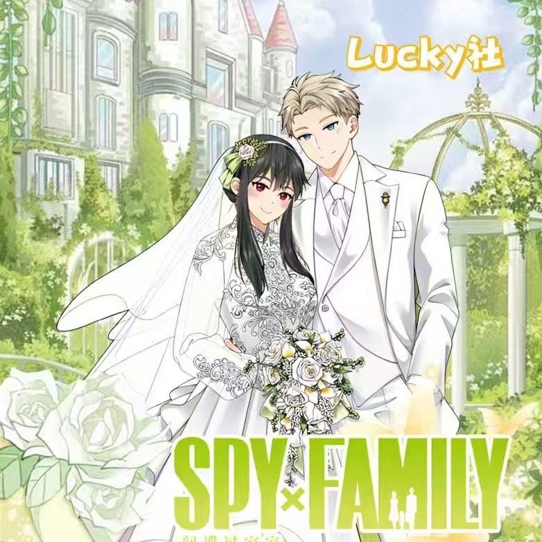【拆盒】Lucky社 《间谍过家家》 动漫收藏卡牌周边 国卡二创