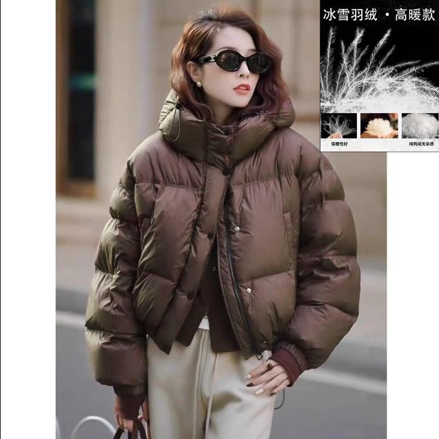 【羽绒服】索尼尔保羅冬季保暖加绒加厚款宽松外套女装3889[IWE]