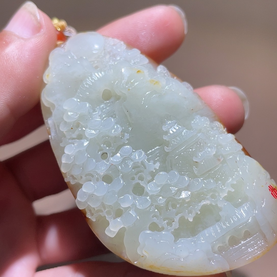 和田玉颈饰未镶嵌Z6