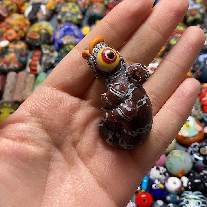 琉璃颈饰印度尼西亚02