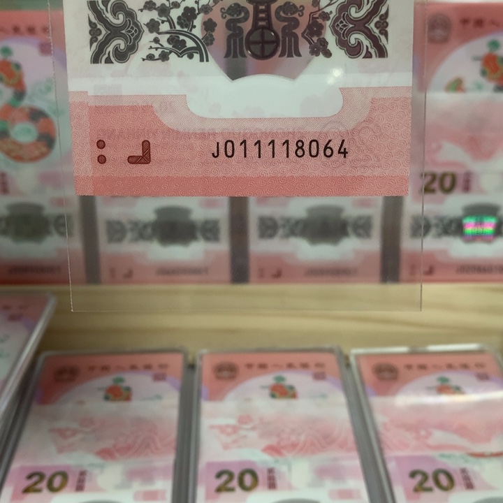 塑料小蛇钞号码011118064