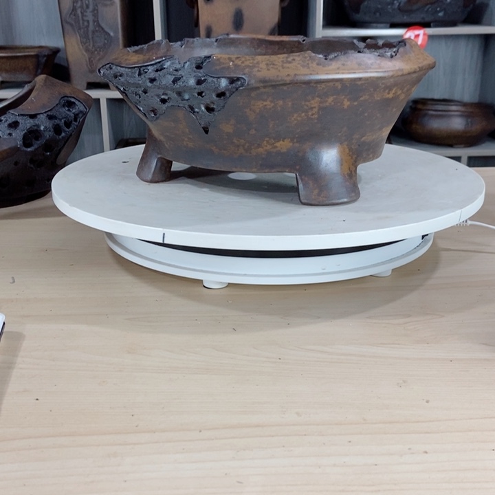 红陶随*吧杨冬益紫砂花盆