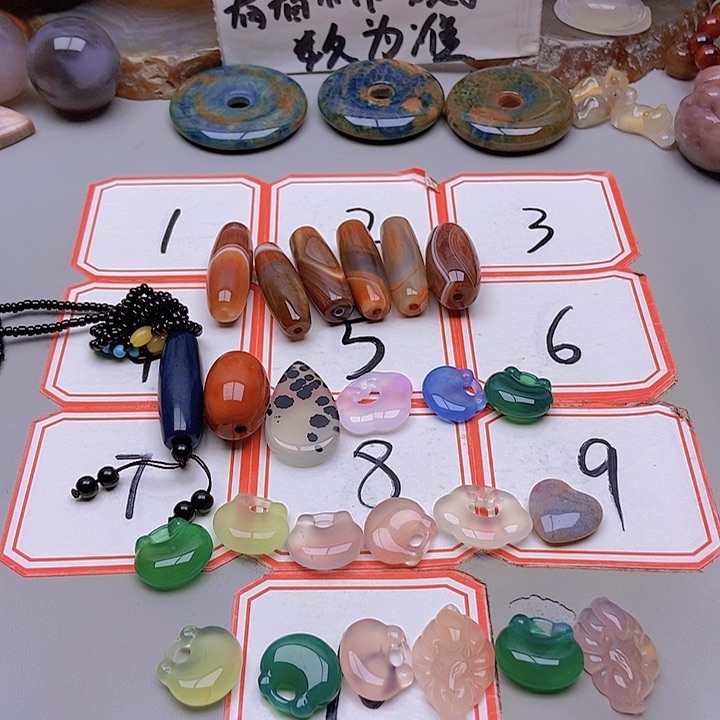 【闪购商品】未镶嵌玛瑙/玉髓珠宝半成品你*人