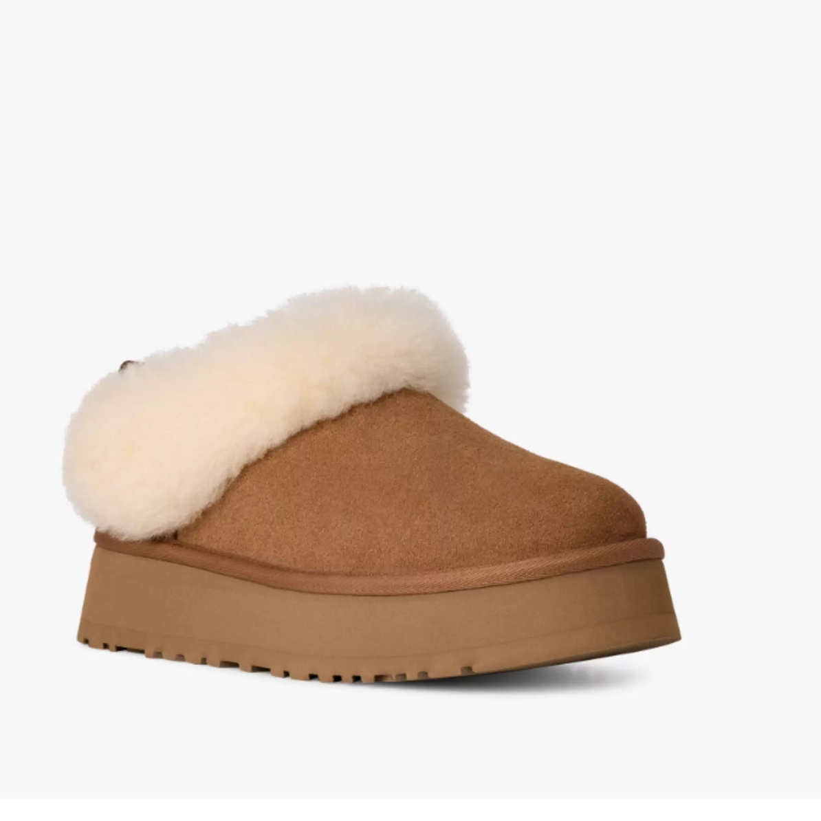 桑坡小黑盒新品女士舒适厚底一脚蹬休闲乐福鞋毛毛鞋明星同款