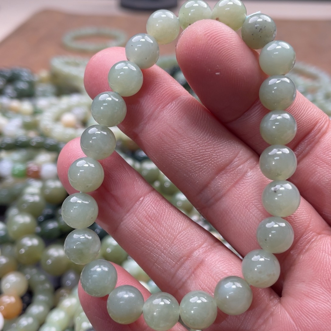 和田玉手链未镶嵌