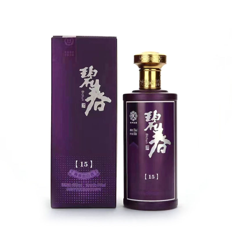 碧春贵州碧春酒纪念版15酱香型白酒53度500ml53度51-60度