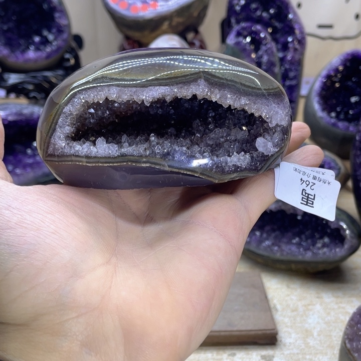 未镶嵌珠宝半成品紫晶