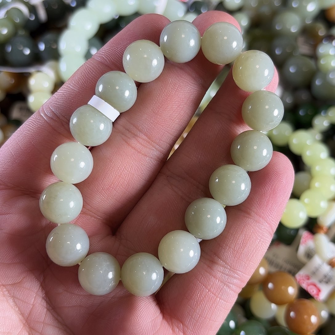 和田玉手链未镶嵌W236