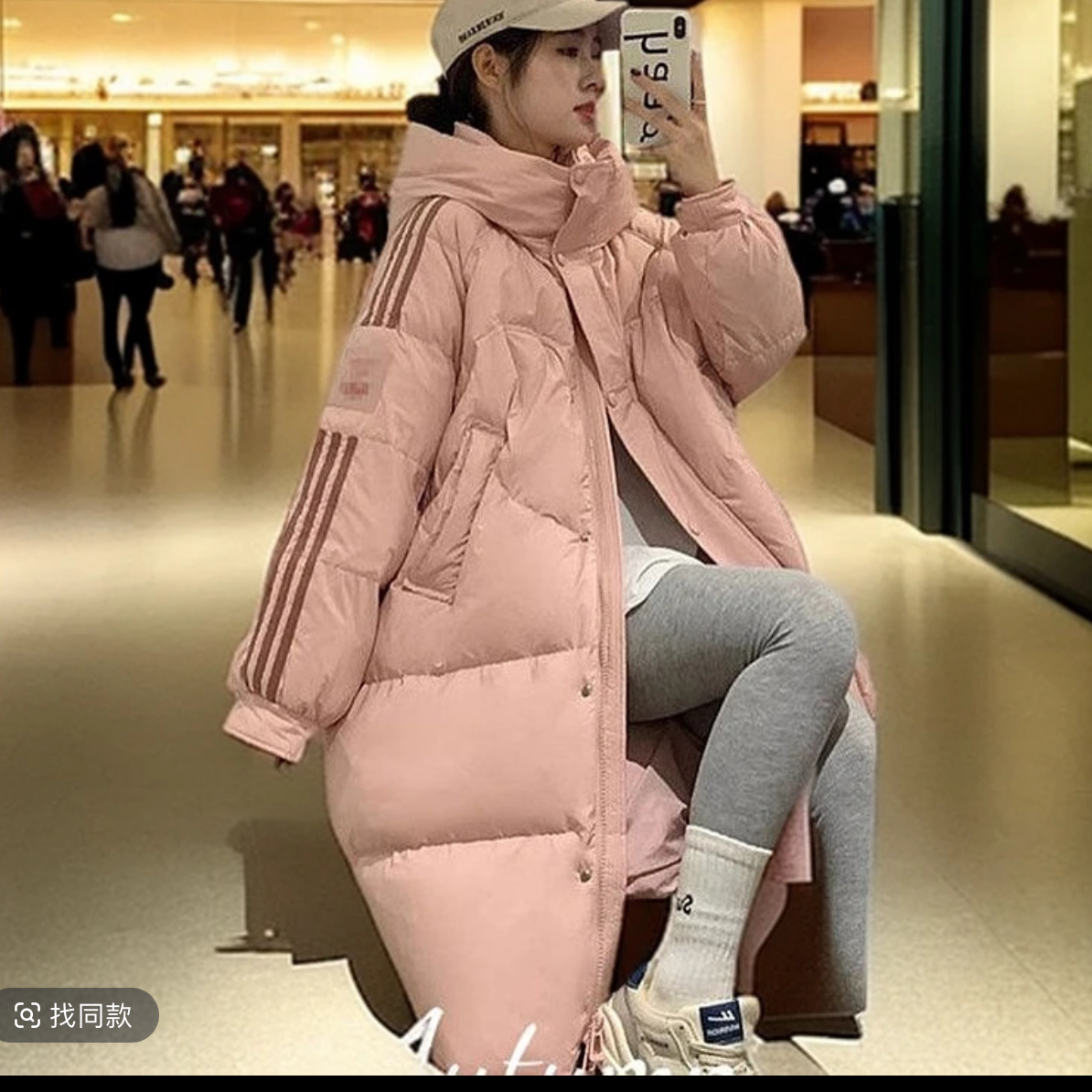 长款加厚保暖外套休闲