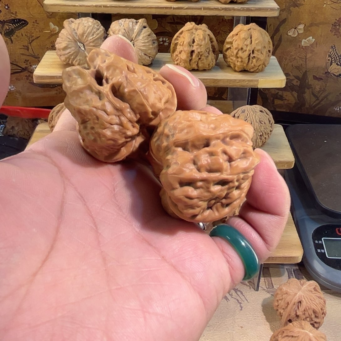 把件文玩核桃蛤蟆头