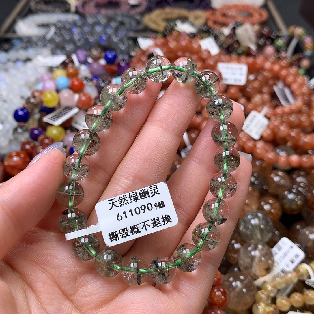 水晶手链未镶嵌，