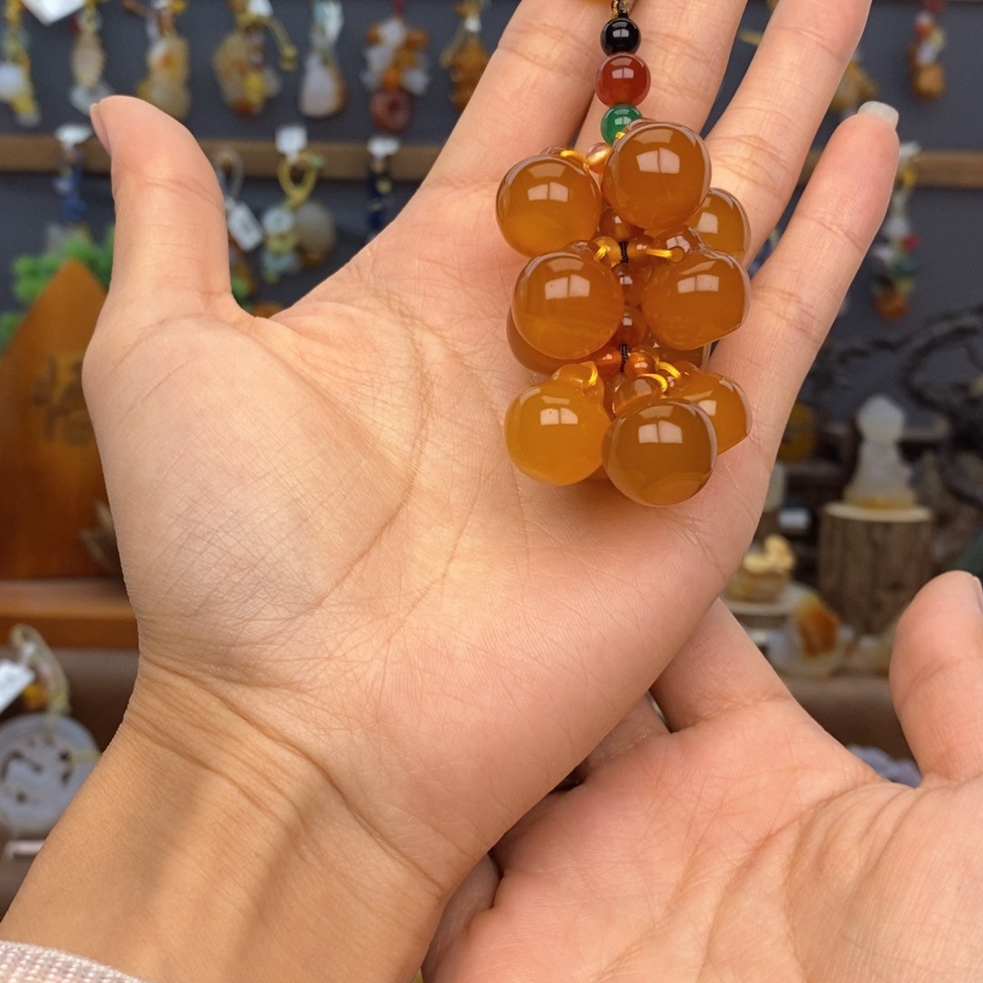 玛瑙/玉髓车挂未镶嵌6666666