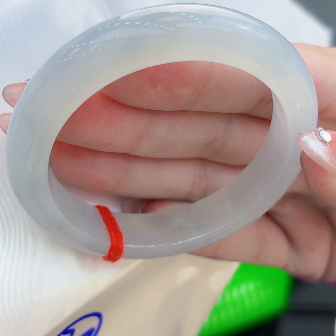 翡翠手镯未镶嵌C****l天然缅甸A货翡翠