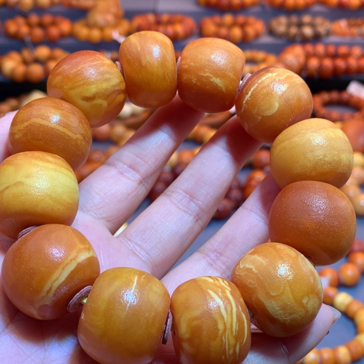 【闪购商品】未镶嵌蜜蜡手串蜜蜡手串