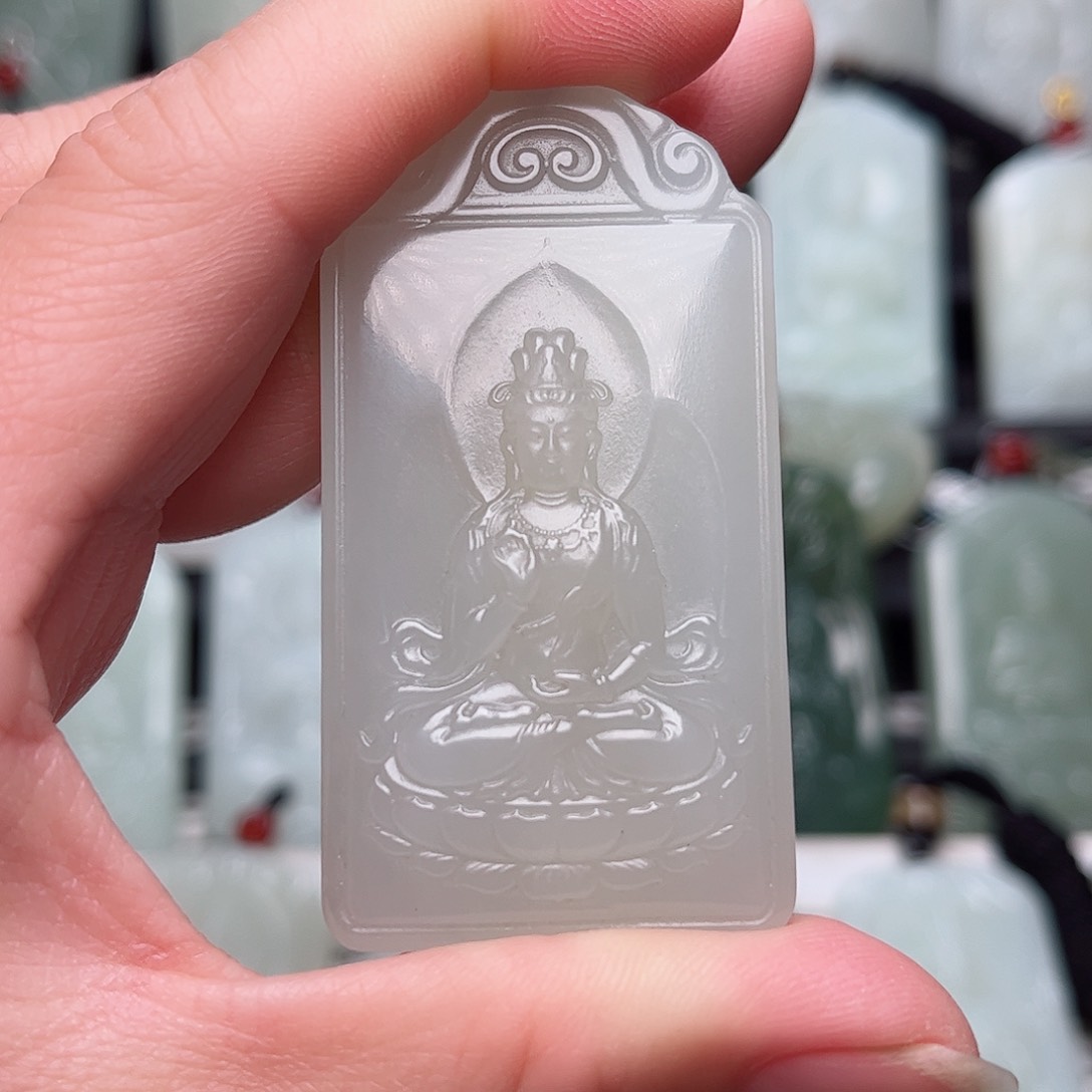 和田玉挂件未镶嵌