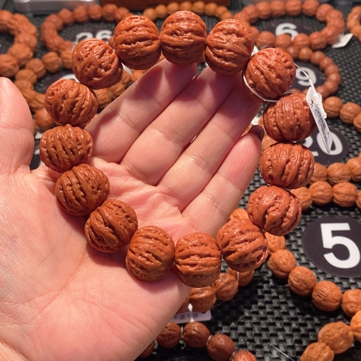 文玩核桃手串核桃磨盘2,2尺寸全品