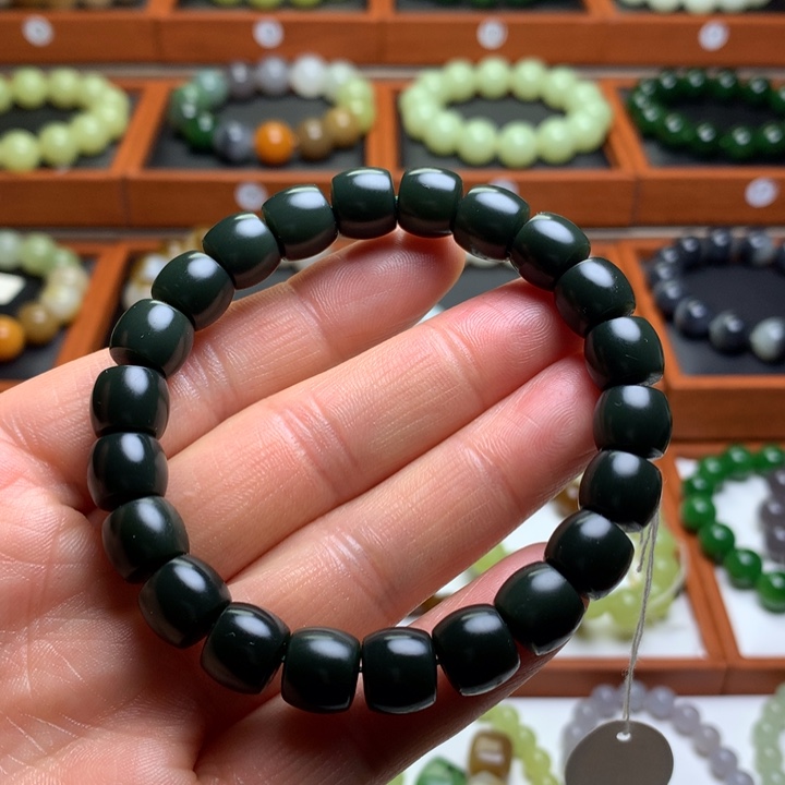 和田玉手串未镶嵌