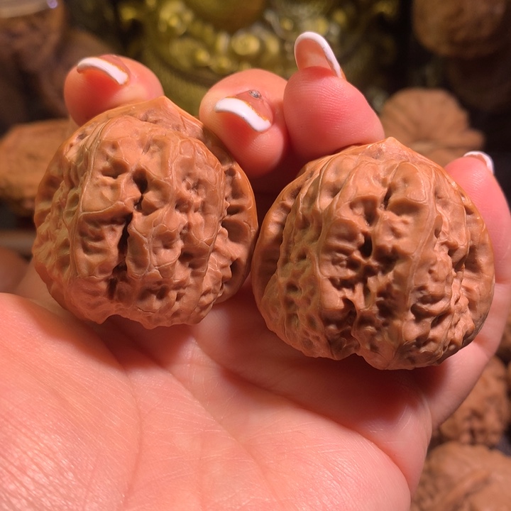 吊坠文玩核桃40尺蛙蛙