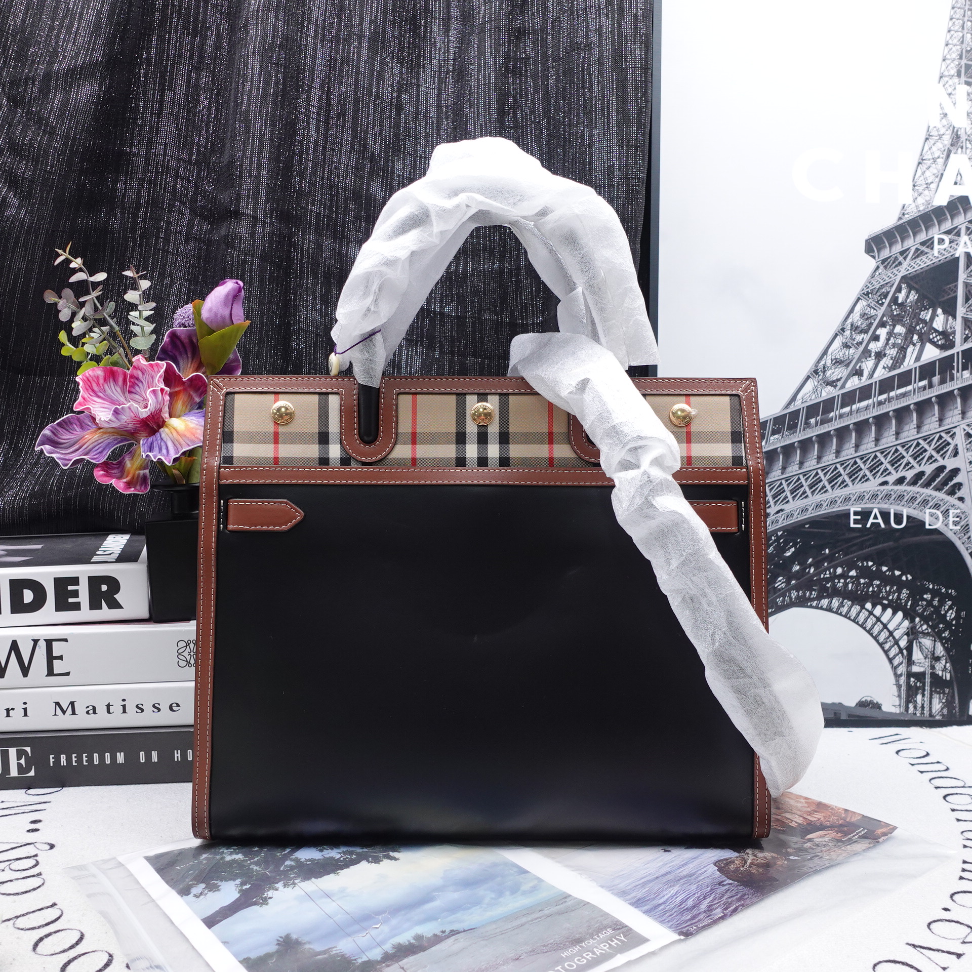 95新 BURBERRY/博柏利 巴宝莉/单肩T10248866