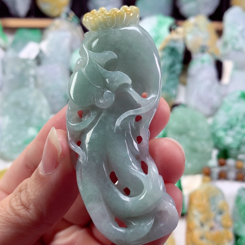 【闪购商品】翡翠吊坠(不含链)未镶嵌