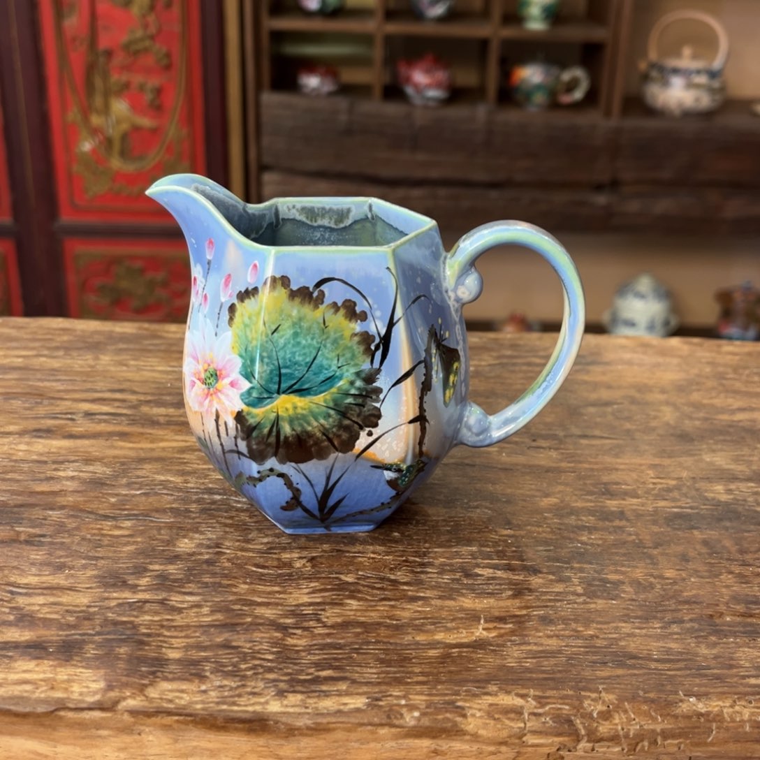 柴烧手工手绘陶瓷