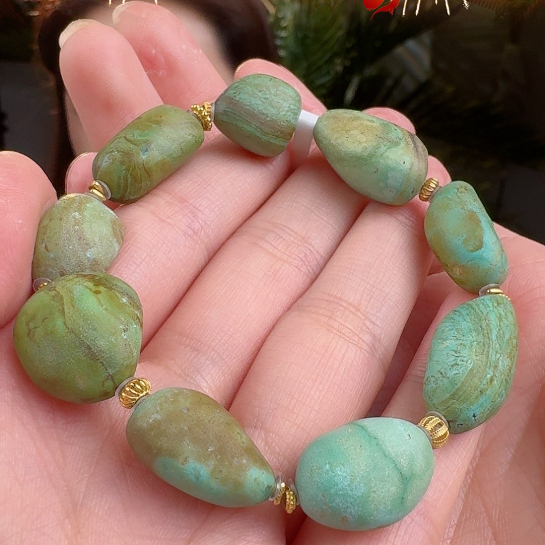 绿松石珠宝奇石未镶嵌