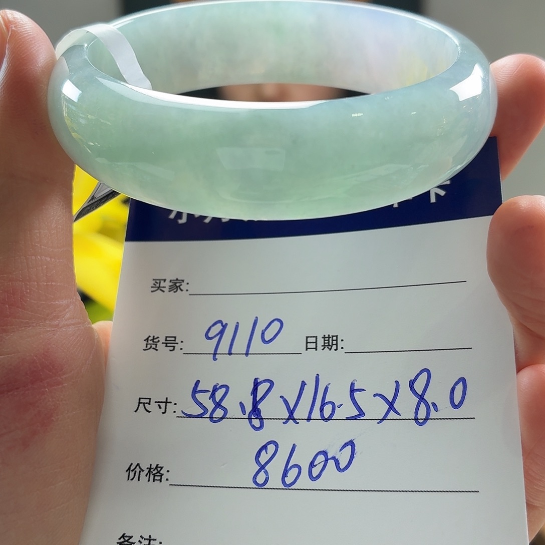 翡翠未镶嵌手镯天然翡翠手镯