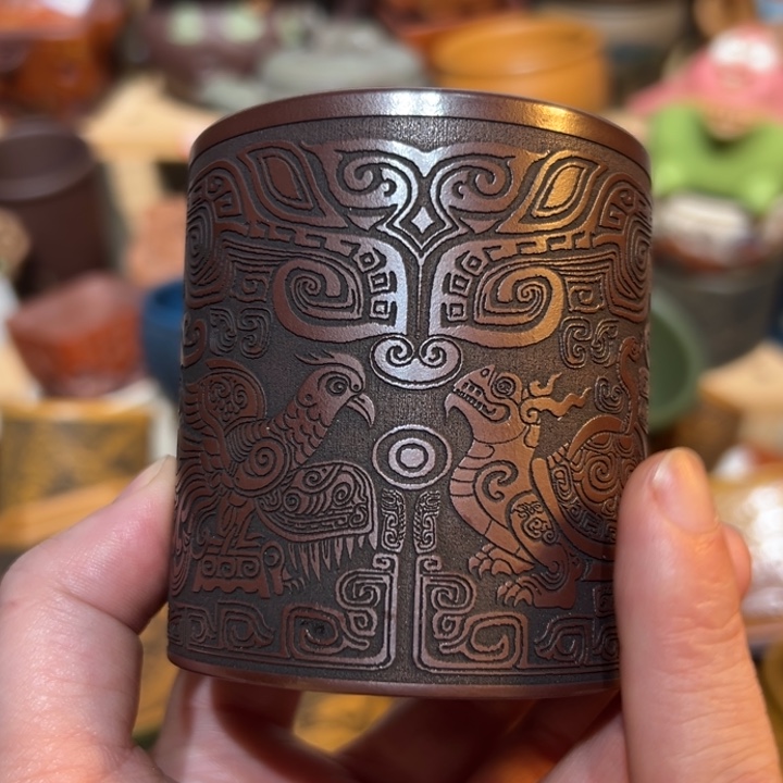 茶杯紫砂宜兴紫砂主人杯