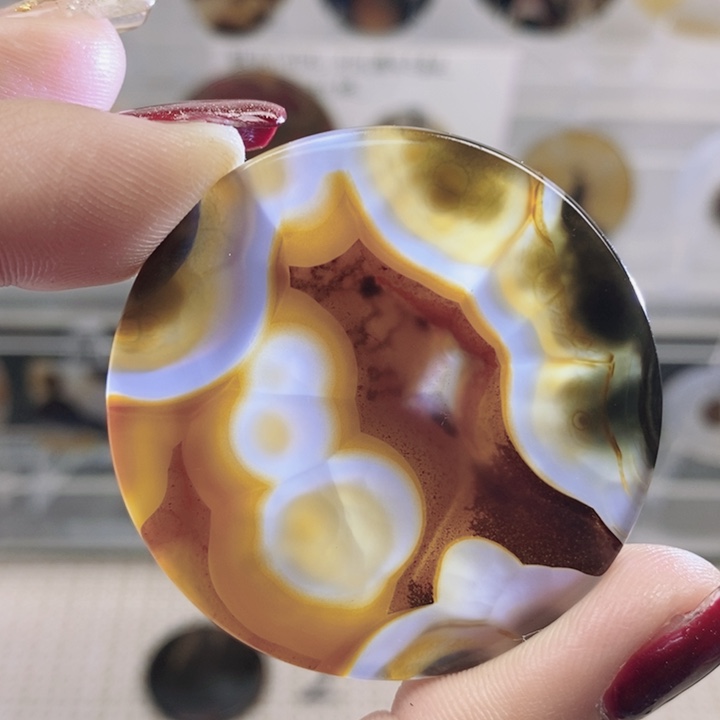 玛瑙/玉髓未镶嵌颈饰