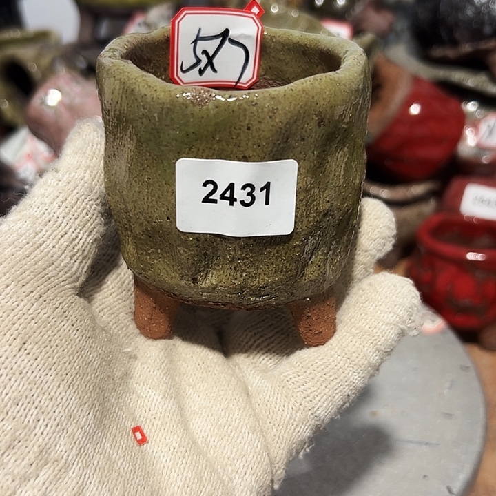 粗陶花盆，现在的话，现在没有