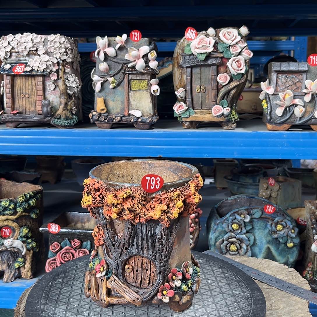 793 号陶然花器手工花盆