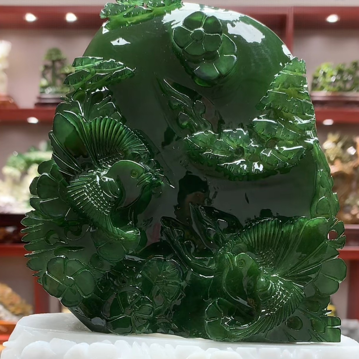 82043家居装饰雕刻摆件玄关电视柜客厅办公室乔迁开业礼物