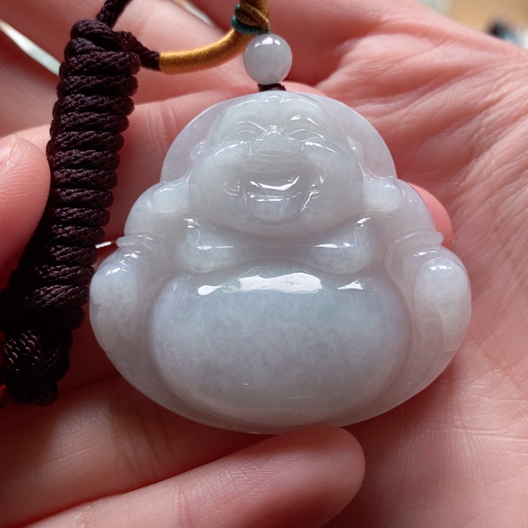 翡翠颈饰未镶嵌翡翠佛公