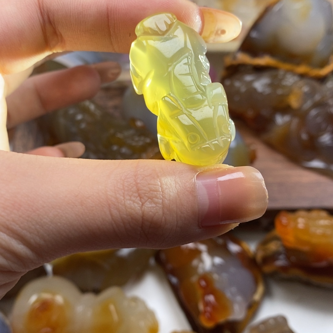 玛瑙/玉髓未镶嵌颈饰