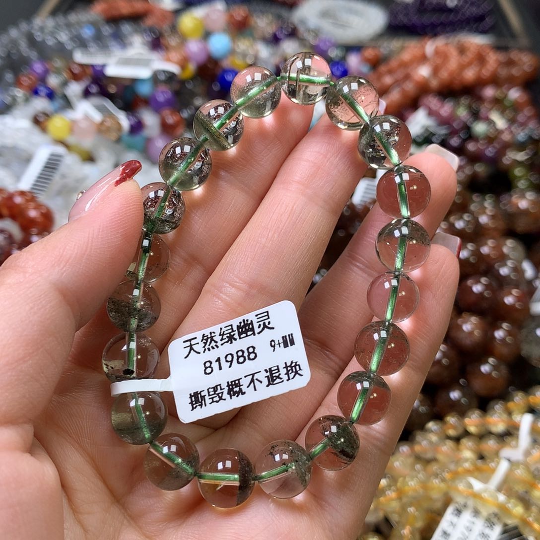 水晶手链未镶嵌，