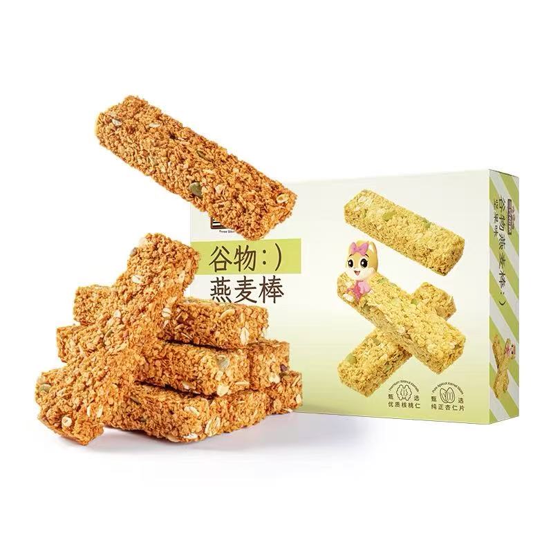 三只松鼠谷物燕麦棒200g【有效期至2025.11.25】