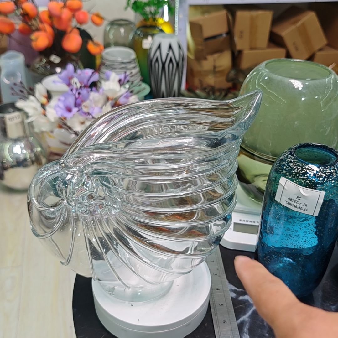 高24口15琉璃造型花瓶