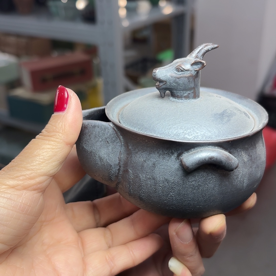 龙泉云间青瓷小米茶器
