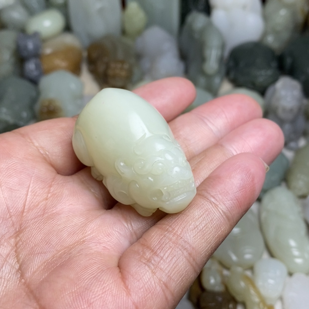 【闪购商品】和田玉未镶嵌把件