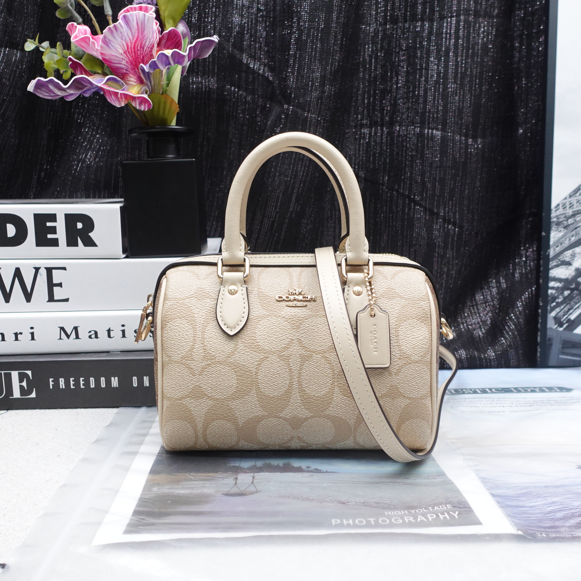 95新 COACH/蔻驰 单肩包/T20232139