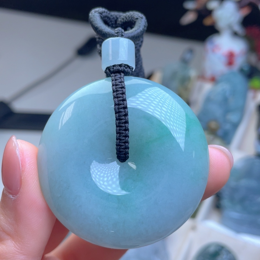 翡翠未镶嵌颈饰天然翡翠