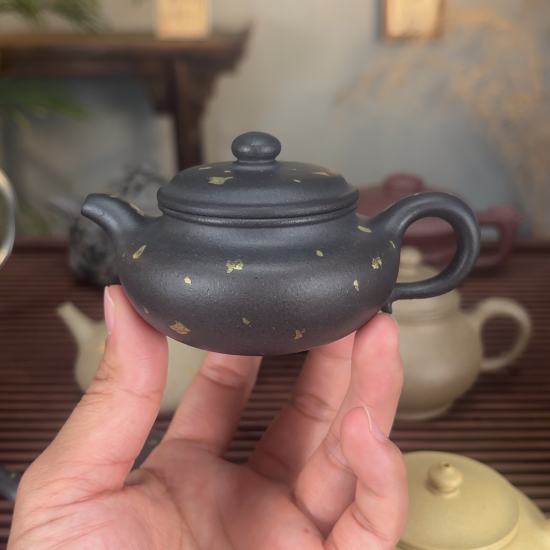 紫砂茶壶仿古100毫升