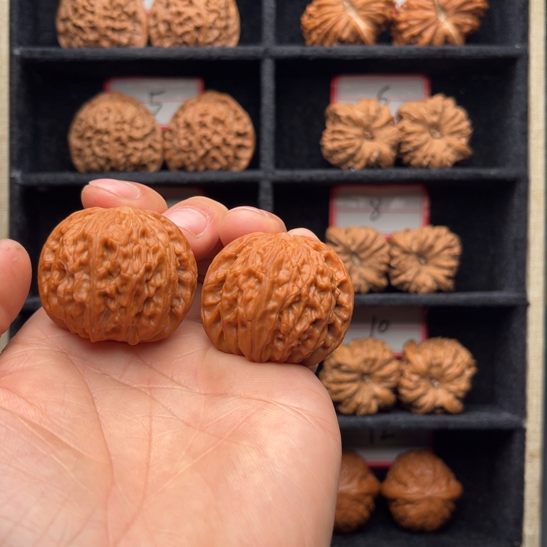 阿***️文玩核桃吊坠39尺全品磨盘