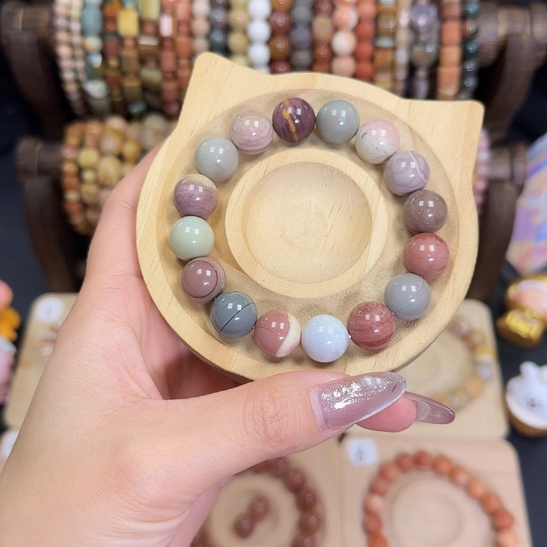 玛瑙/玉髓手串未镶嵌30