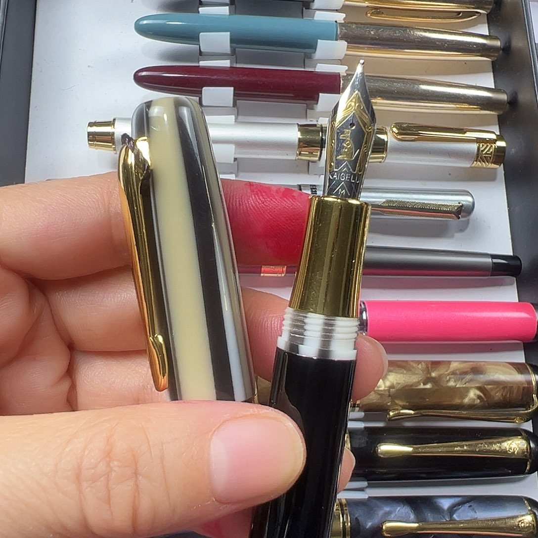 便携式凯格露袋鼠旋帽35大尖m尖带盒子