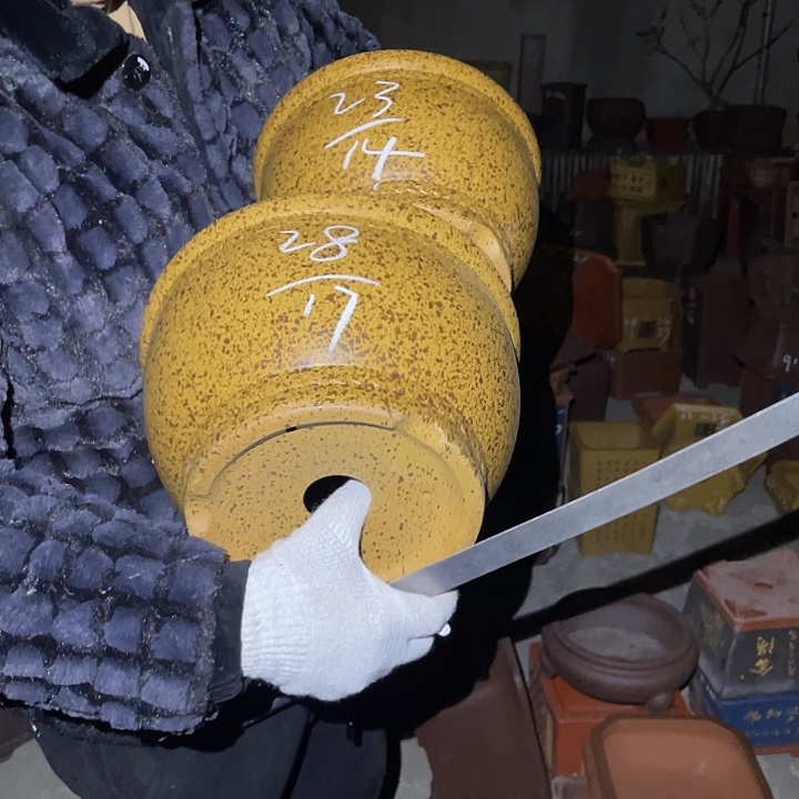 紫砂花盆紫砂等传统