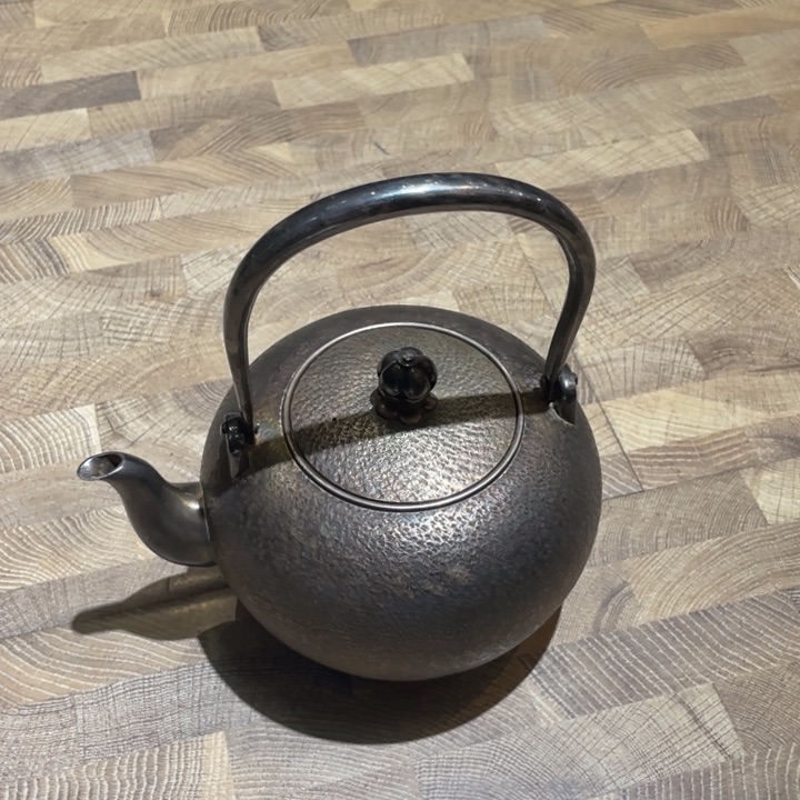 银壶茶道具摆件摆件
