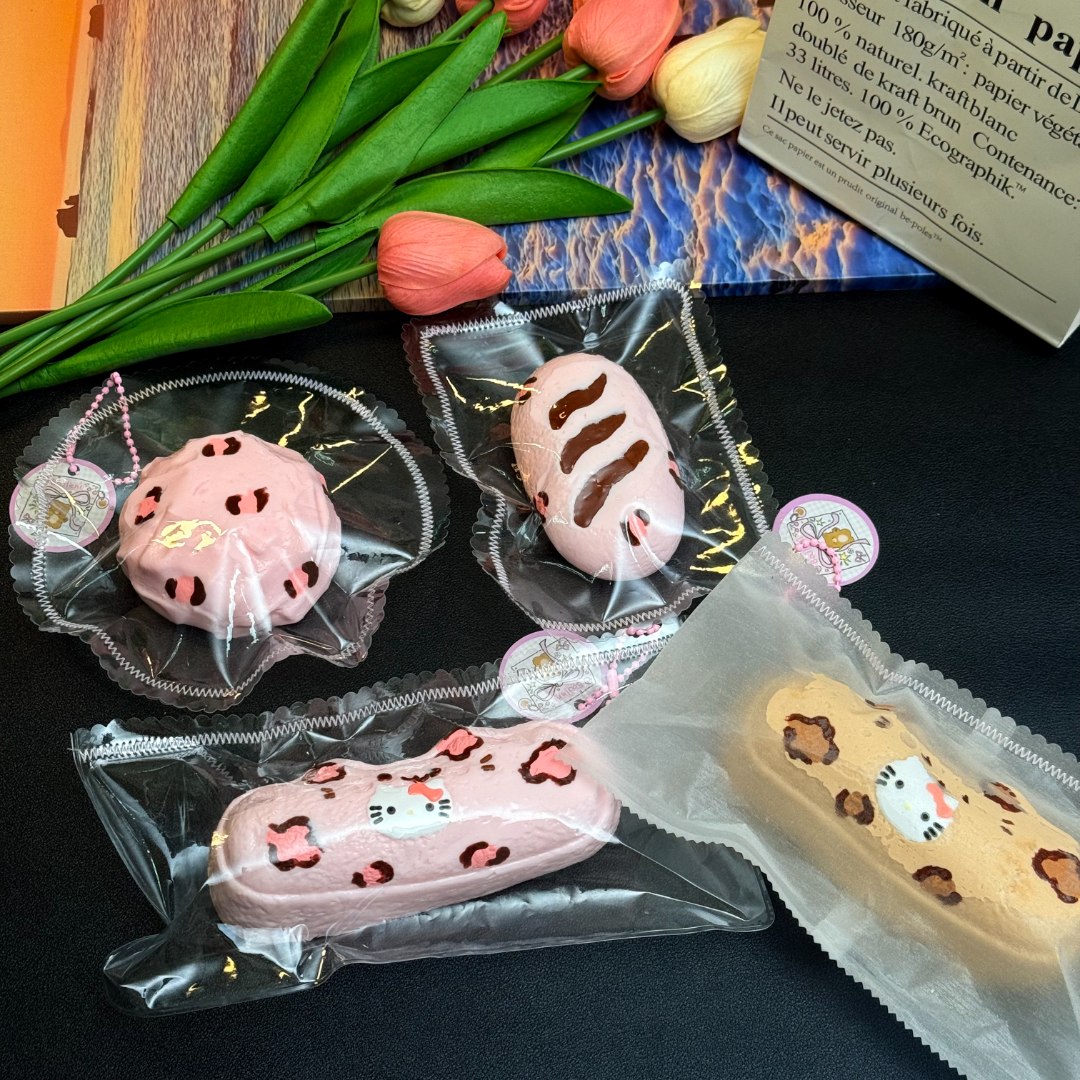 【Nibaile】豹纹系列食品级手工捏捏解压玩具[默认微瑕 介意勿拍]