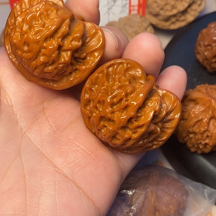 文玩核桃把件公40