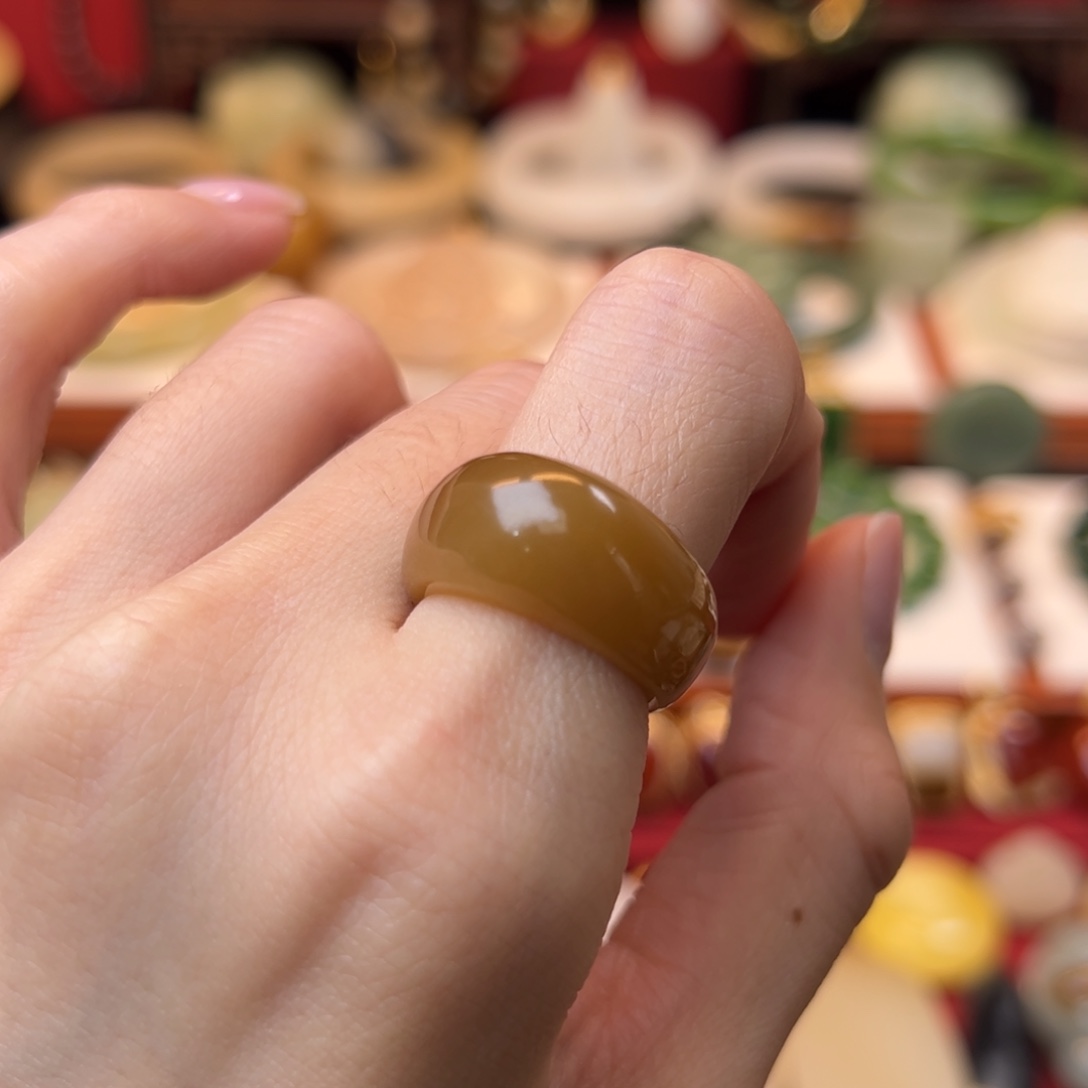 和田玉戒指未镶嵌1213